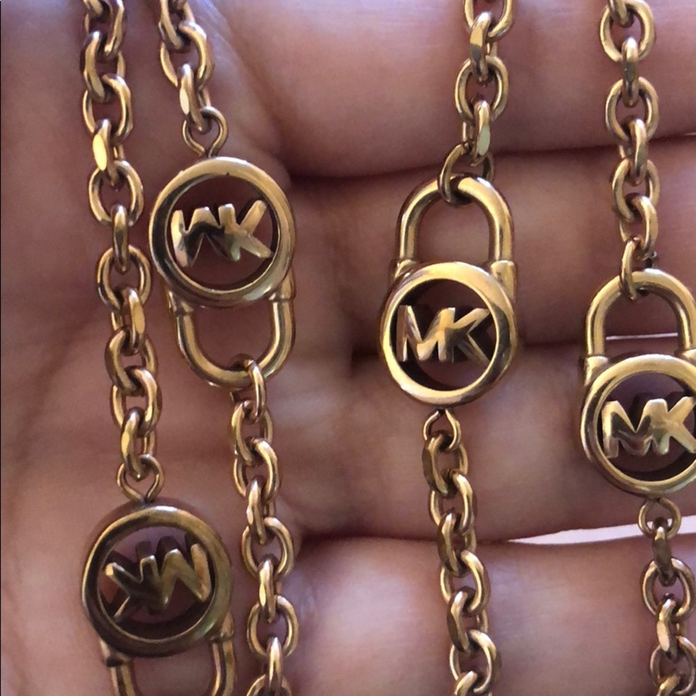 MK Long Necklace